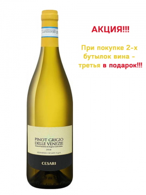 Белое Вино Cesari Pinot Grigio 0.75L (Italy)