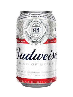 Пиво в банках Budweiser 0.33 (24 шт) (USA)