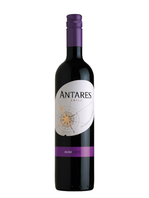 Красное полусухое вино Antares Merlot 0.75L (Chile)