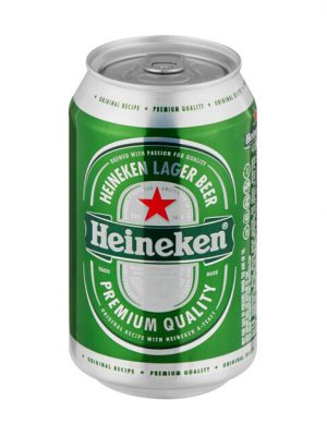 Пиво в банках Heineken 0.33 (24 шт)