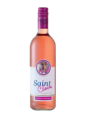 Розовое сладкое вино Saint Claire 0.75L (South Africa)