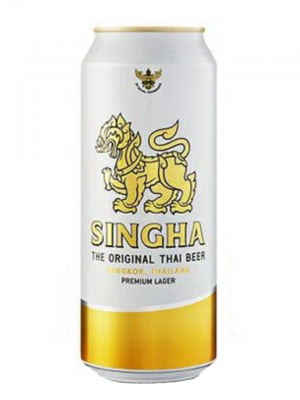 Пиво в банках Singha 0.5L (24 шт) (Thailand)