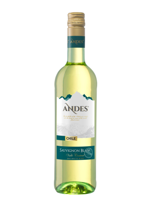 Белое сухое вино Andes Sauvignon Blanc 0.75L (Сhile)